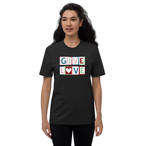 "GIVE LOVE" RECYCLED TEE