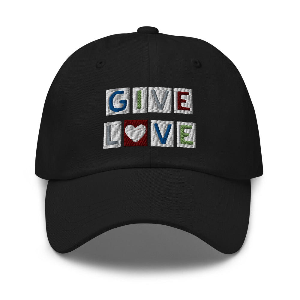 "GIVE LOVE" CAP | BLACK