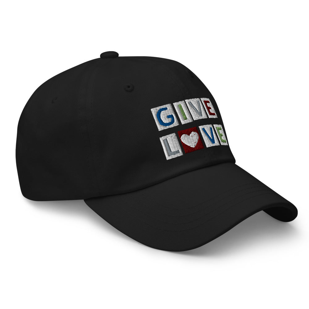 "GIVE LOVE" CAP | BLACK