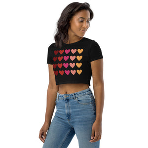 STAMP IT OUT CROP TEE | WARM HEARTS