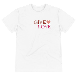PINK & RED "GIVE LOVE" STAMP