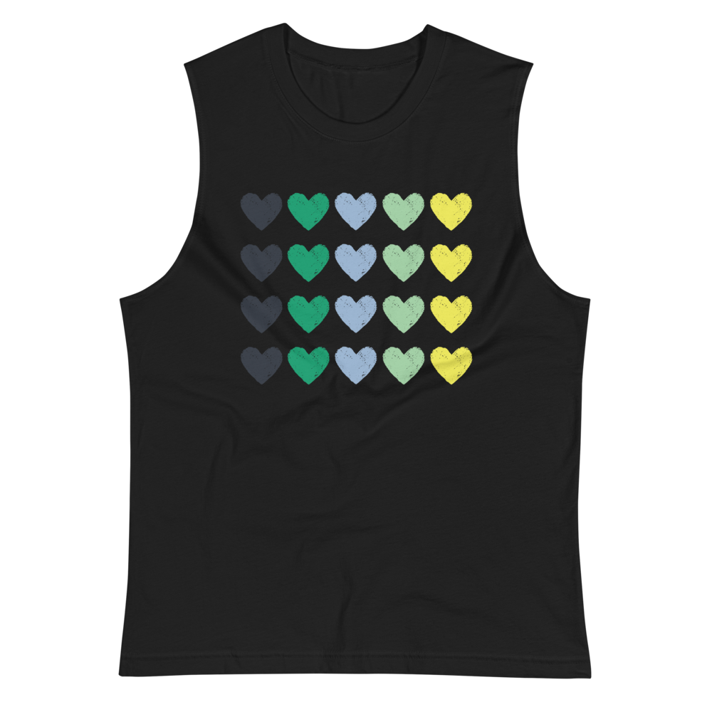 "STAMP IT OUT" MUSCLE TANK | COOL HEARTS